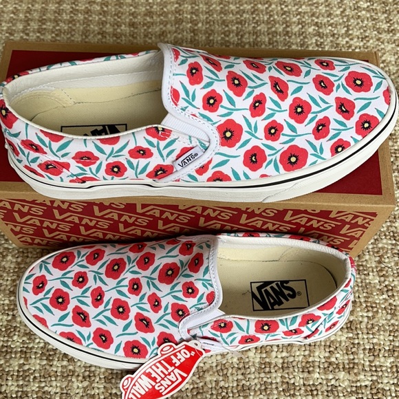 Vans Classic Slip-On Flowers/True White WMNS - Picture 4 of 16